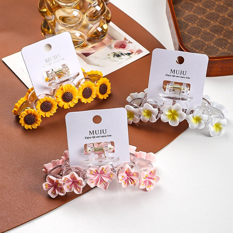 Sweet Flower Hair Clip
