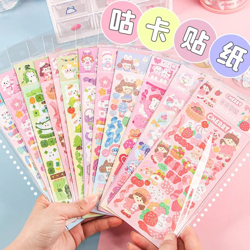 Kawaii Holographic Sticker Set