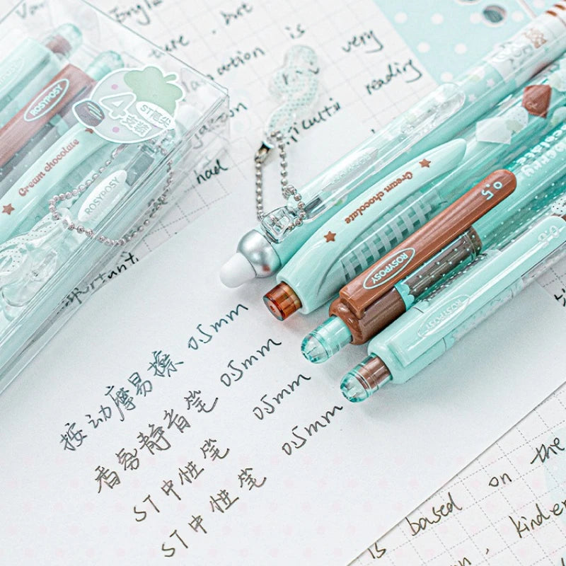 Strawberry Chocolate Series Gel Pen Set