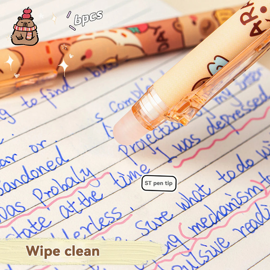 Kawaii Erasable Pen Set
