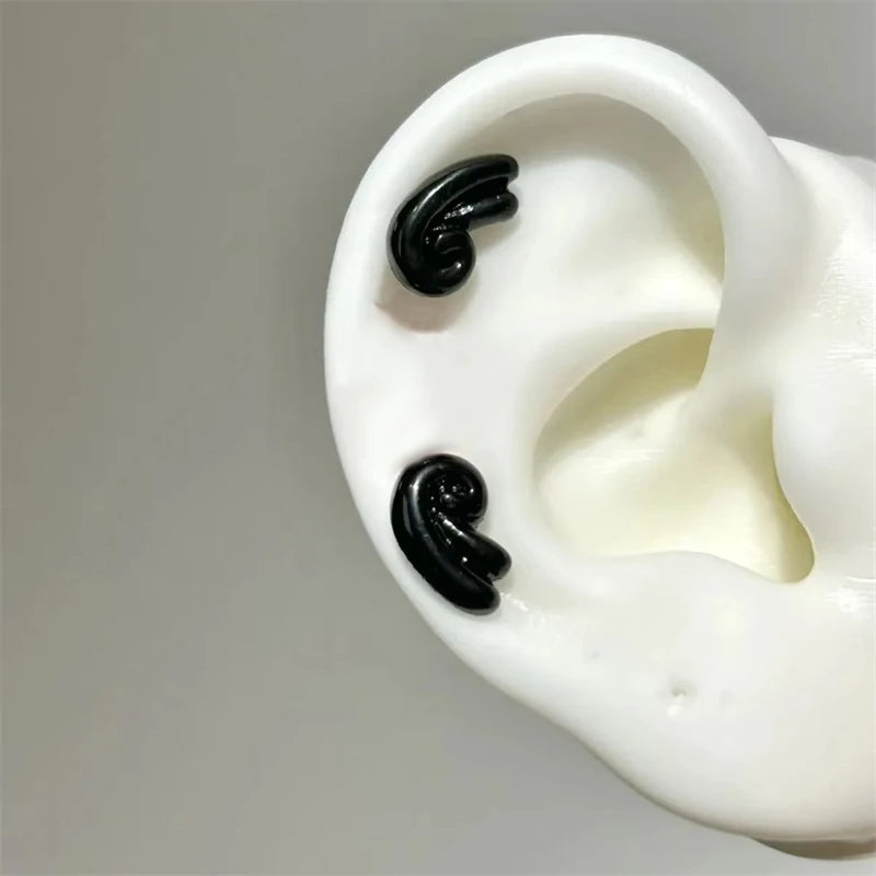 Sweet Angel Wing Stud Earrings