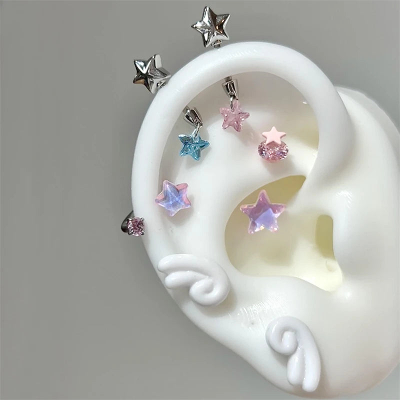 Sweet Angel Wing Stud Earrings