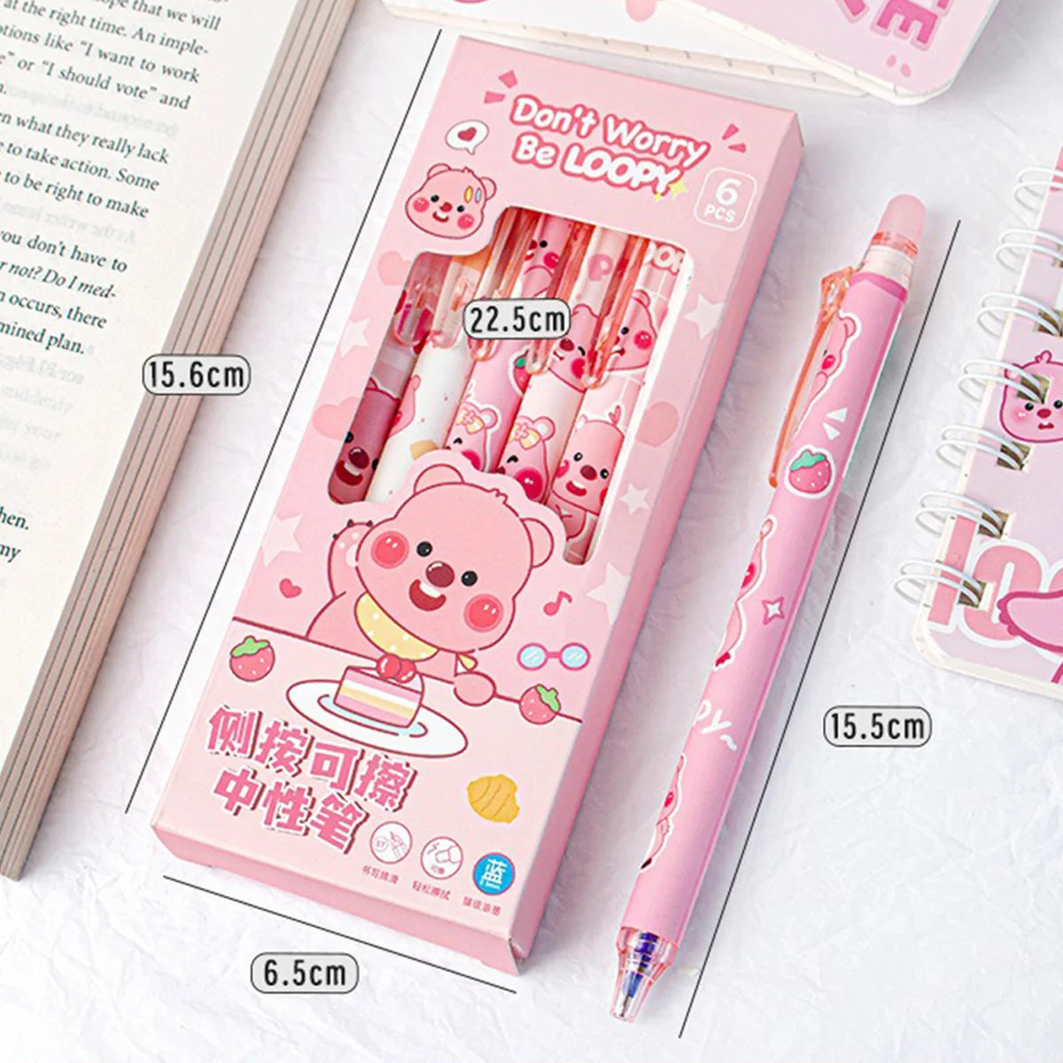Kawaii Erasable Pen Set
