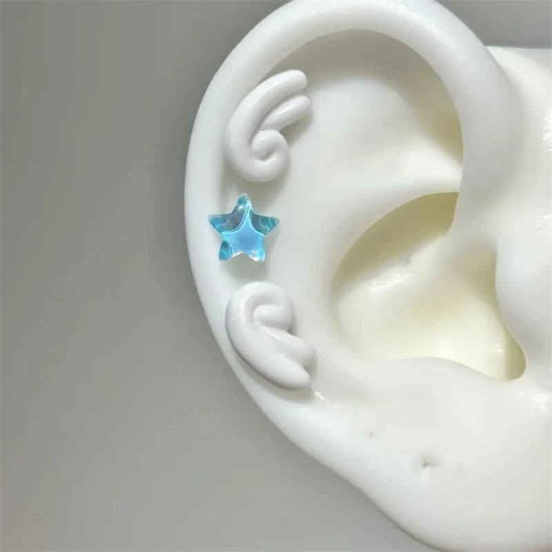 Sweet Angel Wing Stud Earrings