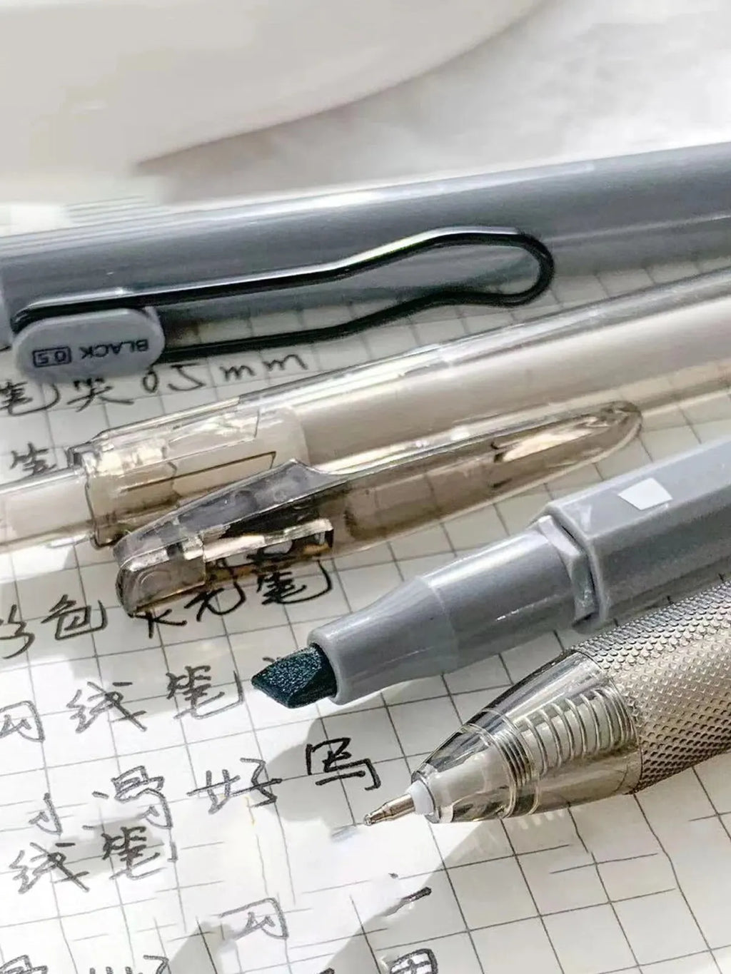 7-Piece Pen & Highlighter Set