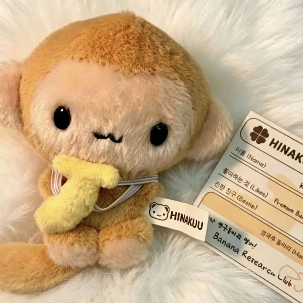 Monkey & Banana Plushie