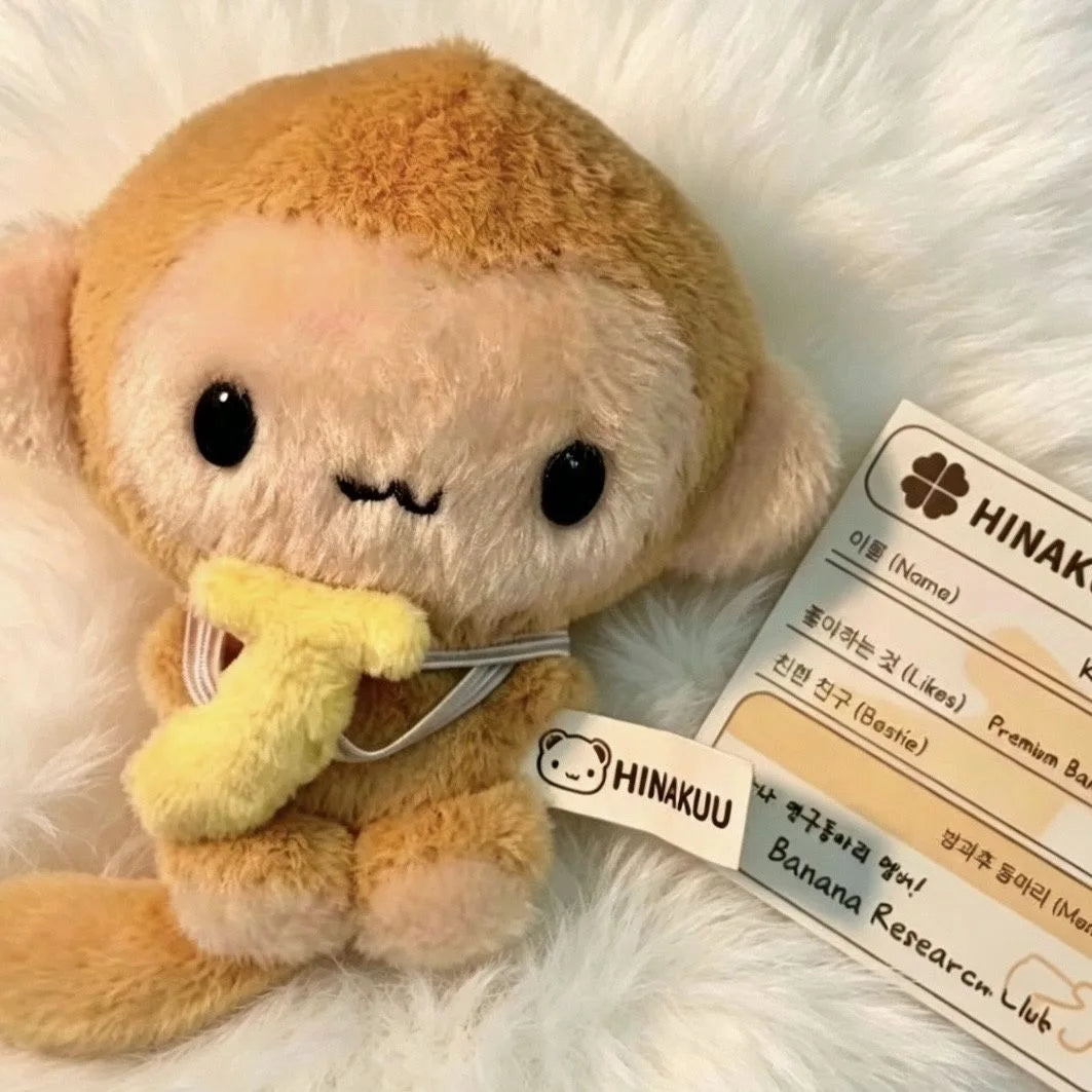Monkey & Banana Plushie
