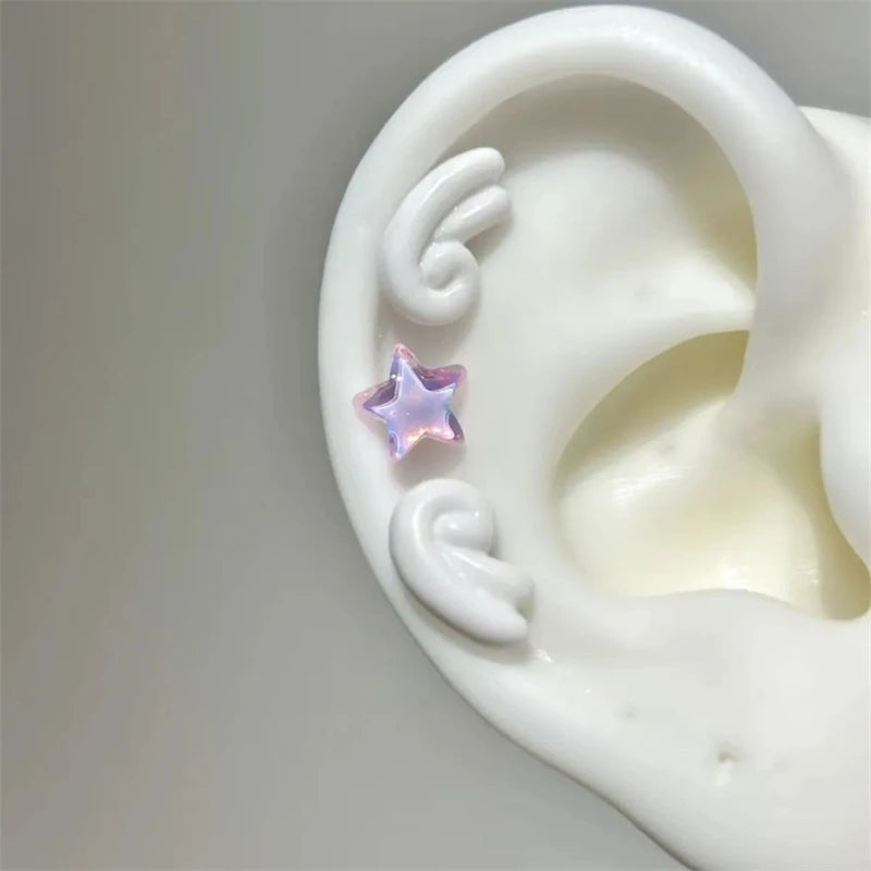 Sweet Angel Wing Stud Earrings
