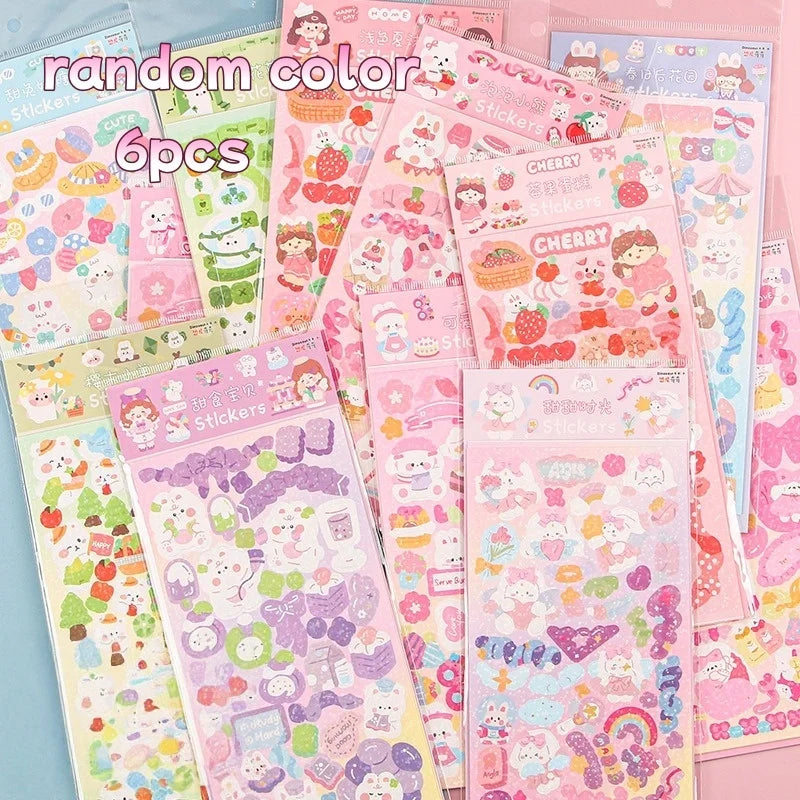Kawaii Holographic Sticker Set