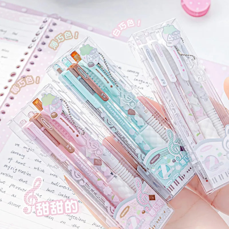 Strawberry Chocolate Series Gel Pen Set