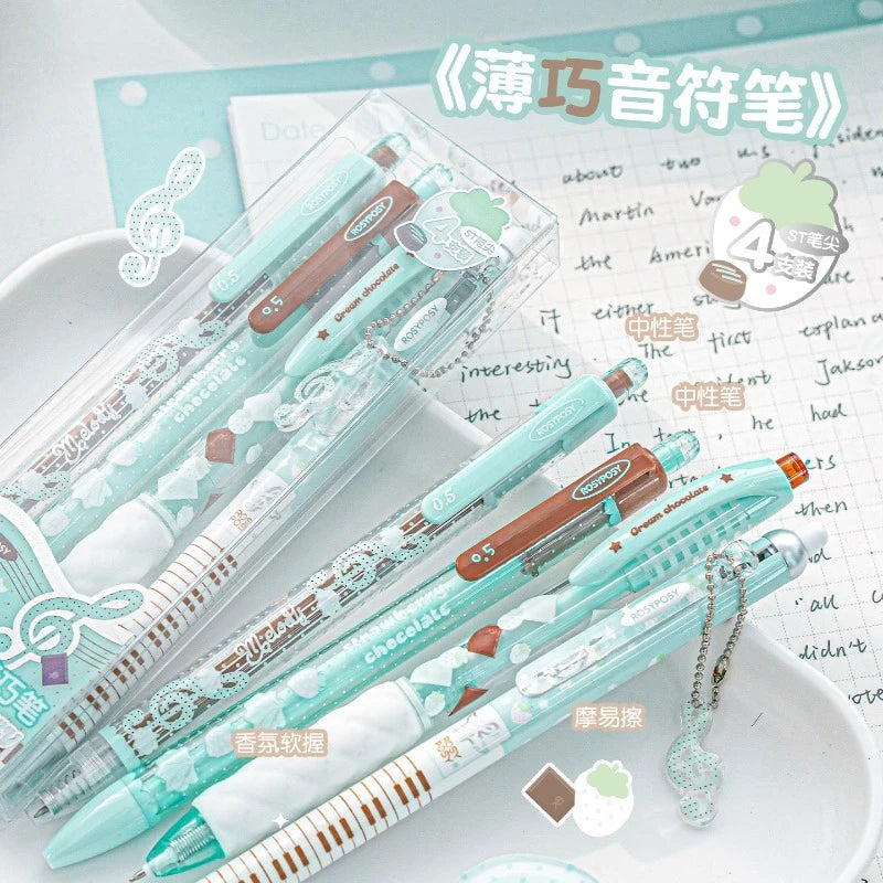Strawberry Chocolate Series Gel Pen Set