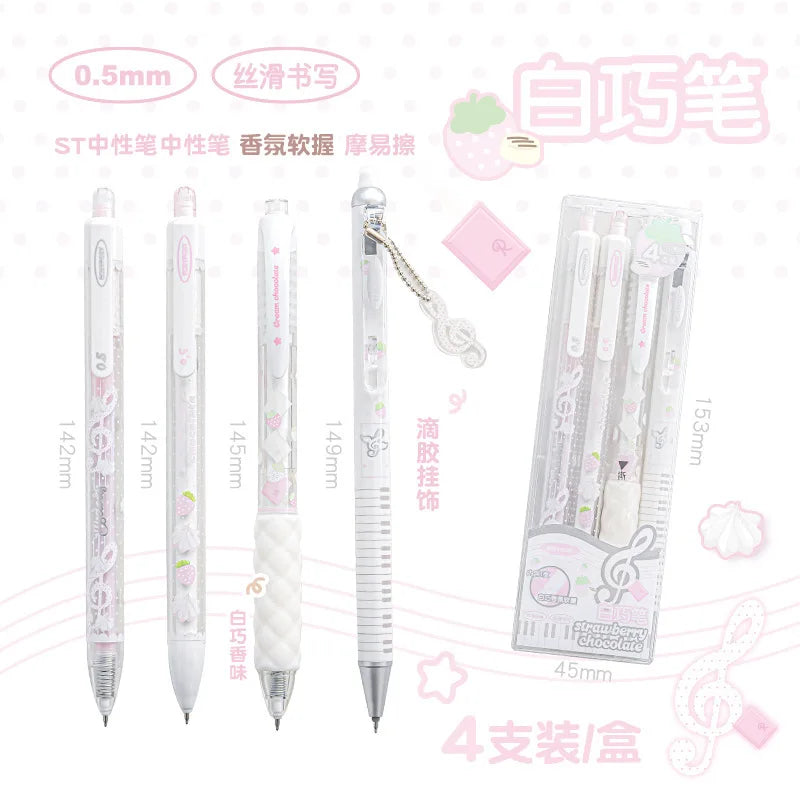 Strawberry Chocolate Series Gel Pen Set